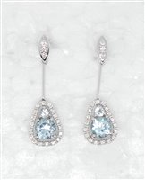 Earrings Salvini Woman in Gold Acquamarina 0.6 Ct 20023725 - 20023725